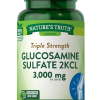 Glucosamine Sulfate 2KCL 3,000mg Triple Strength Quick Release Capsules - 60 Capsules